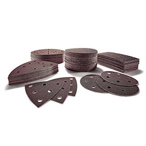 Tutti gli abrasivi Rubin in un'immagine