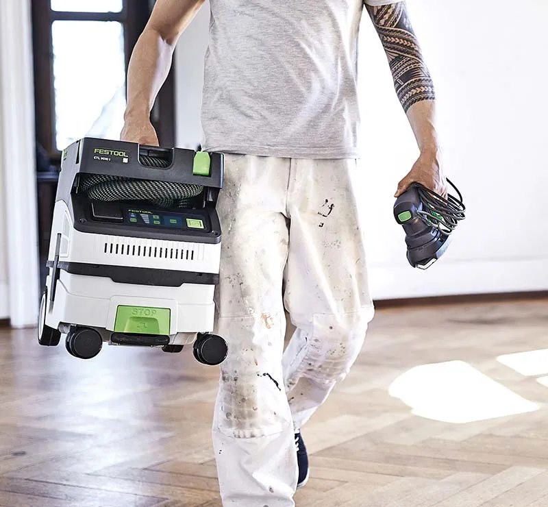 Gli aspiratori compatti CT MINI e MIDI Festool
