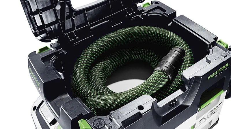 Garage per tubo d'aspirazione interno