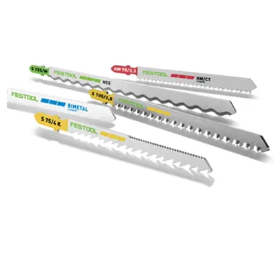 Lame per seghetti alternativi Festool, applicazione