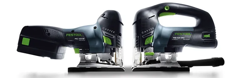 Seghetti alternativi Festool PSC e PSB