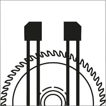 Forme del dente - Dente piatto con smusso alternato