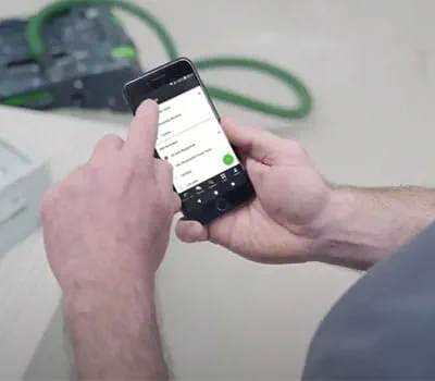 Registrazione tramite la Festool Work App