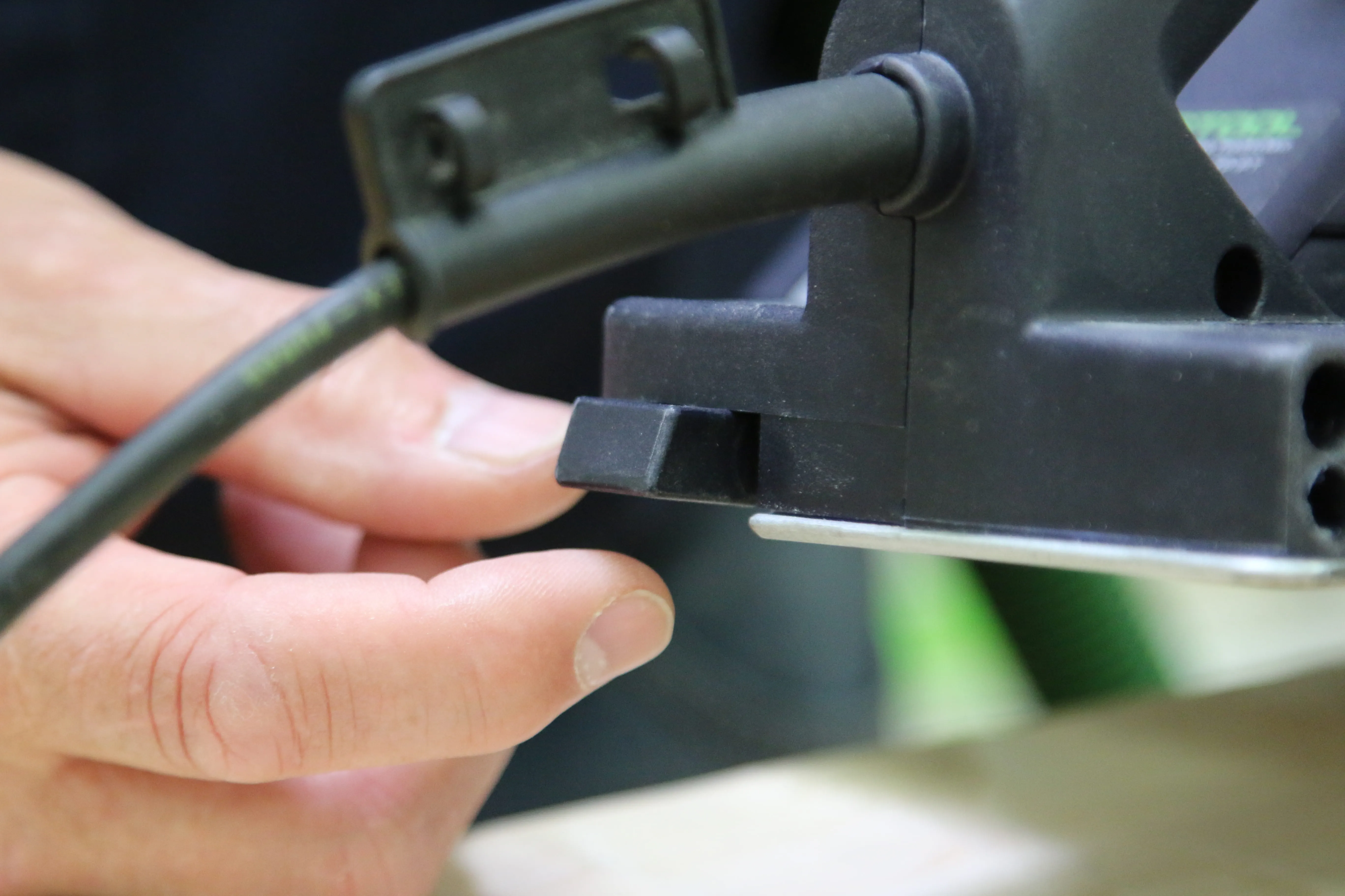 Bloccaggio piede di appoggio