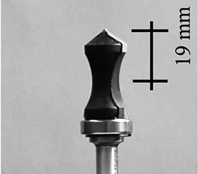 Impostazione profondità di fresatura