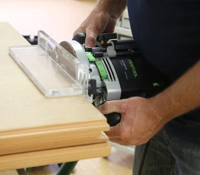 Regolazione profondità di fresatura alla misura richiesta