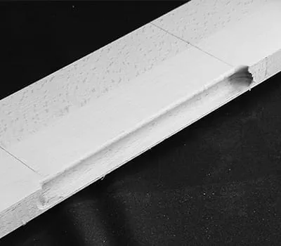 Fresatura di maniglia incassata interna