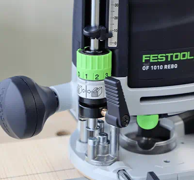 Regolazione della profondità di fresatura