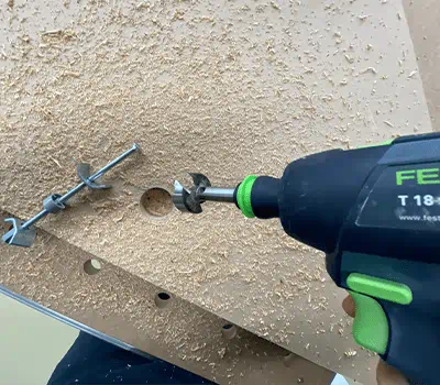 Distanza di foratura del bordo dei pannelli