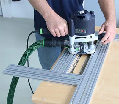 Spostamento fresatrice in senso orario