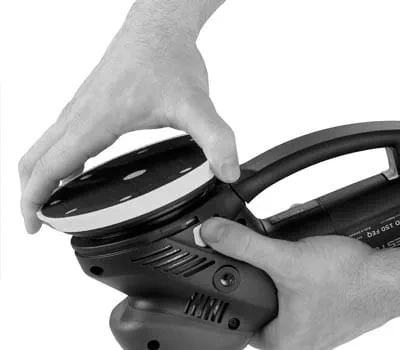 Sgrossatura del pannello in materiale minerale, impostazione Levigatura grossolana con movimento incrociato