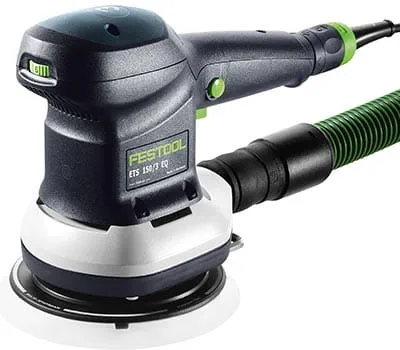 Levigatura piana con ETS Festool e carta Granat 