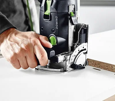 fresare il primo tassello