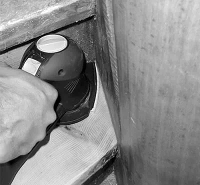 Levigare le zone angolari