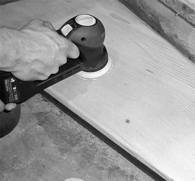 Levigatura finale di tutte le superfici