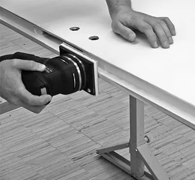 Zona di battuta delle porte