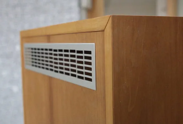 Applicazione griglia di ventilazione