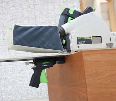 Posizionamento del binario di guida