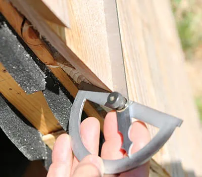 Posizionamento della sega circolare