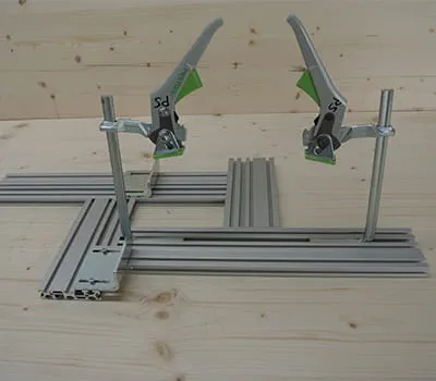 Montaggio battute angolari