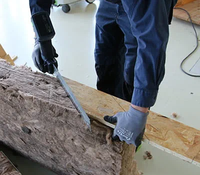 Accostamento per il taglio obliquo