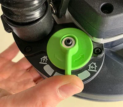 Impostare in modo continuo il grado di aspirazione