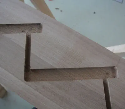 Fianco completamente fresato