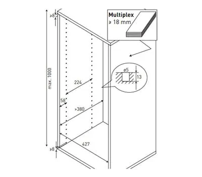 Creazione delle serie di fori