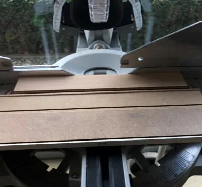 Impostazione sulla sega