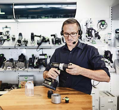 Consulenza per l'utilizzo di Festool