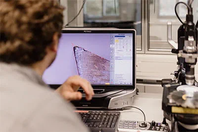 L'Ingegnere di sviluppo Marco Haible e il Product Manager Jonas Wurster di Festool