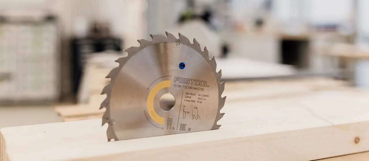 Le lame per seghe di Festool