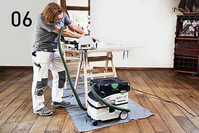 Tagliare a misura con il Festool TSC 55