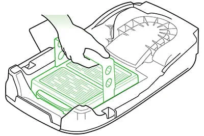 Il coperchio dell'unità mobile d'aspirazione Festool