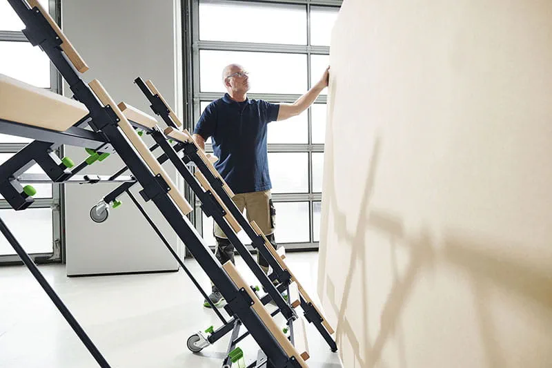 Il piano di taglio mobile STM 1800 Festool