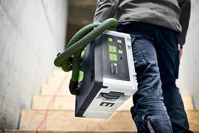 Grazie al garage per tubo d'aspirazione rimovibile, il CTC SYS può essere ancora più piccolo.