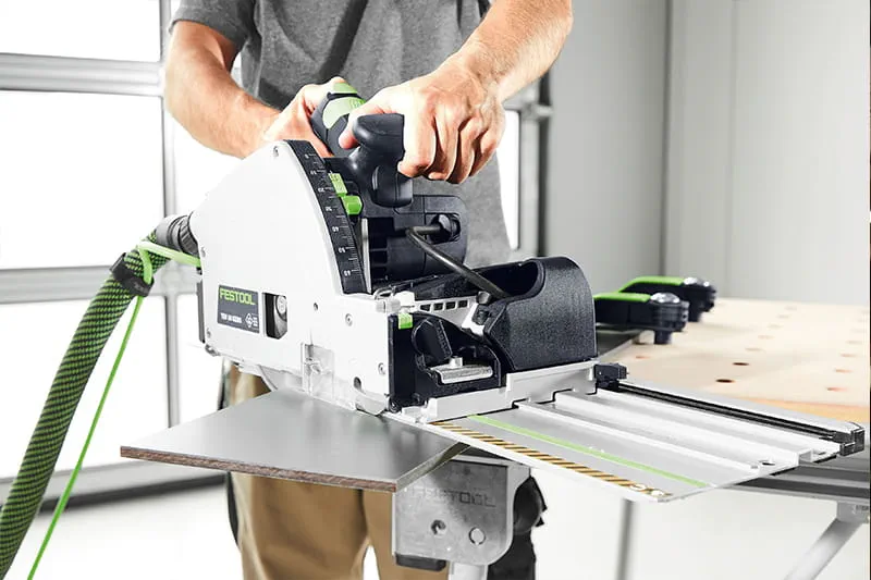 In uso la nuova sega a tuffo TSV 60 K di Festool