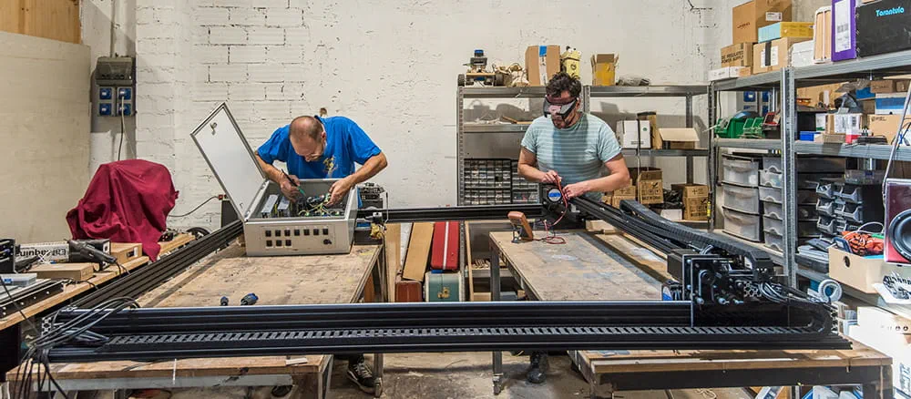 Il MakerSpace è un'officina aperta per chiunque.